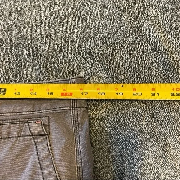 Anthropologie The Wanderer High-Rise Cargo Pants Grey Size 31 - Picture 6 of 14